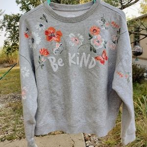 Girls XXL Sweatshirt Be Kind